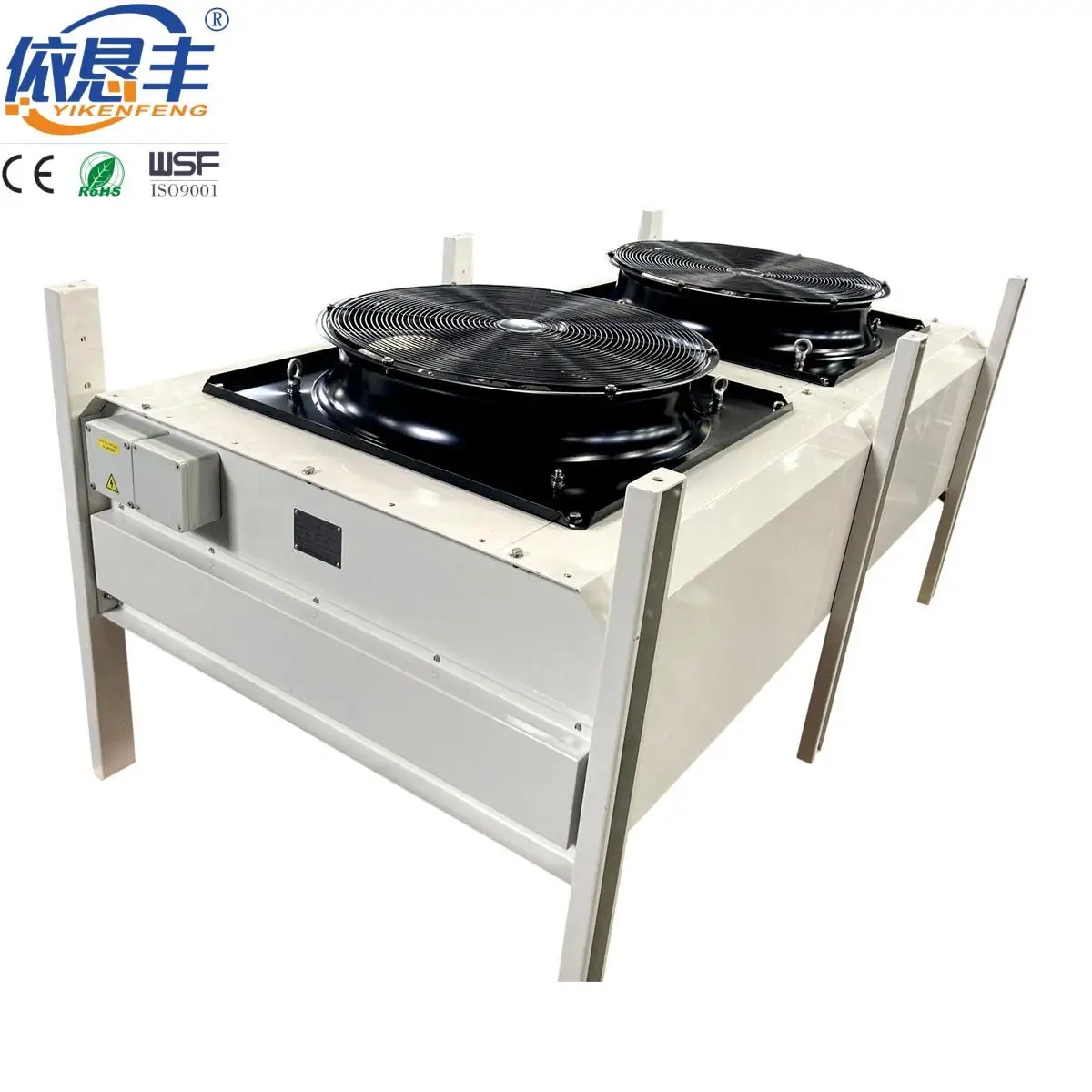 YKF Customized Adiabatic Dry Cooler Wet Curtains Cooling Refrigeration Equipment for Hot A