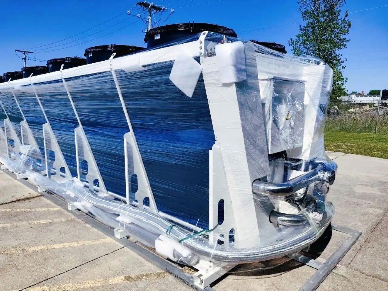 Asic Miner Container Antspace Dry Cooler 1500KW 308 Rack Space for S21 Hydro Miner Hydro C