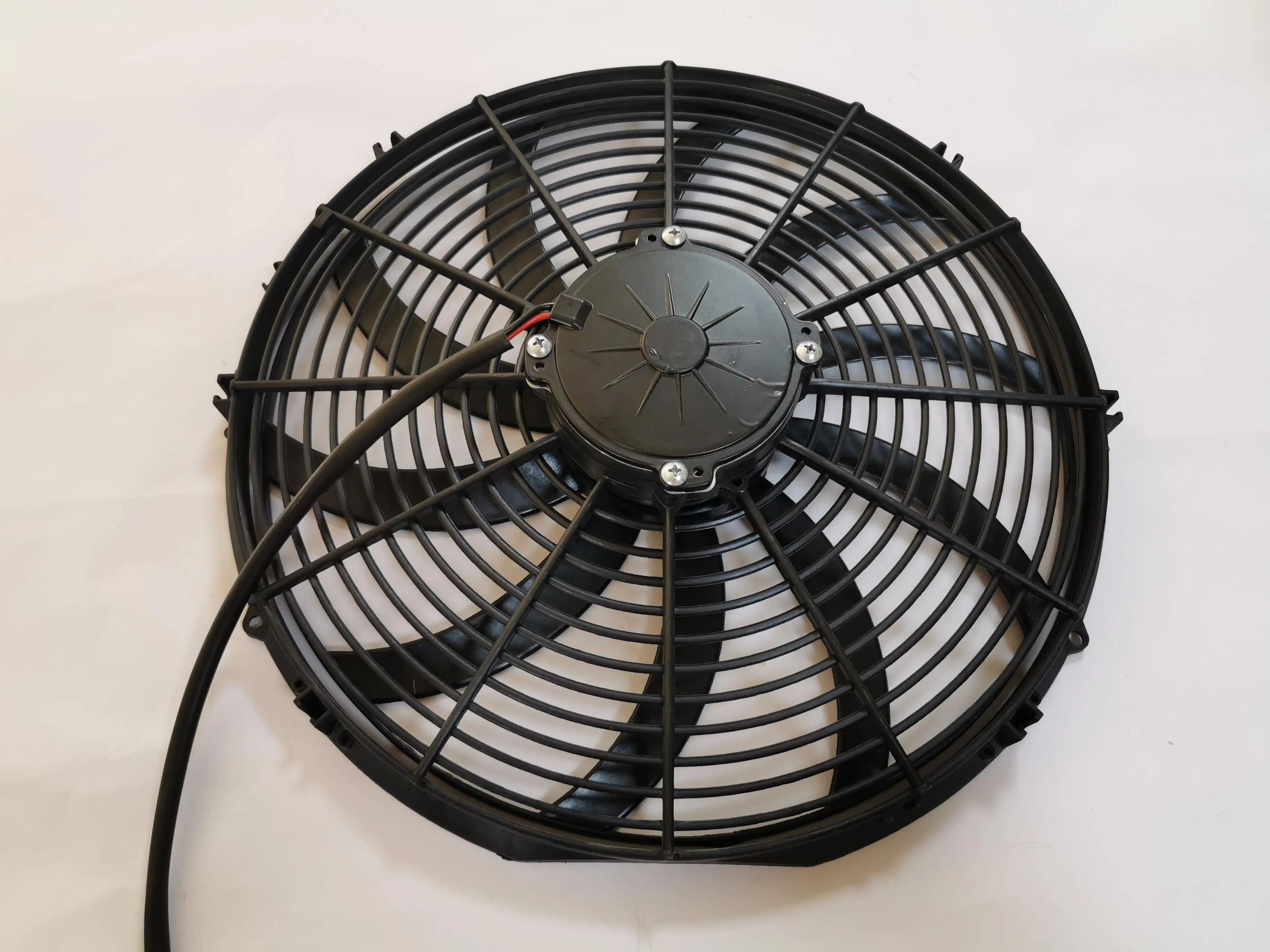16 Inch DC 12v 24v Refrigerator Truck Condenser Fan Axial Fan for Radiator System air Cool