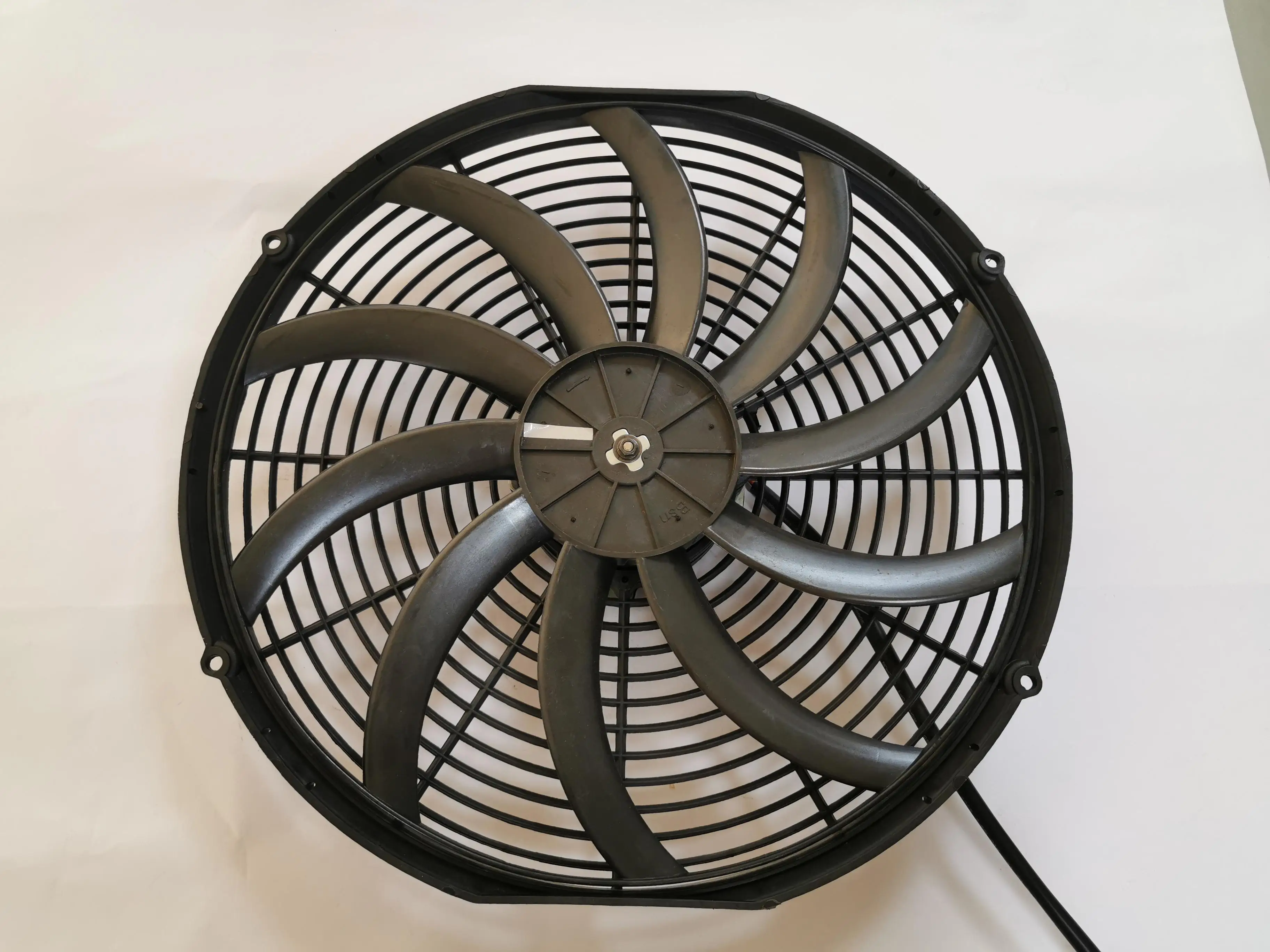 16 Inch DC 12v 24v Refrigerator Truck Condenser Fan Axial Fan for Radiator System air Cool