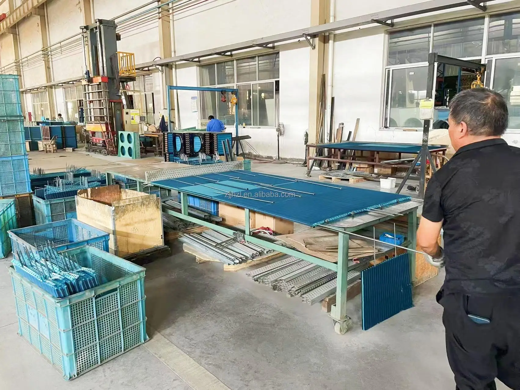 JINHAO Refrigeration Equipment Custom Durable Industrial Dry Cooler for Refrigeration Plan