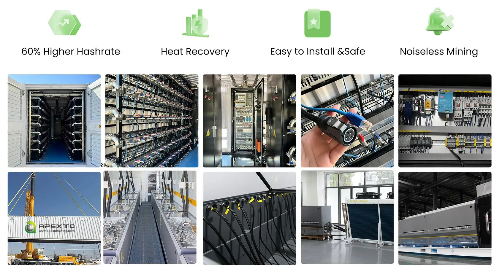 U3S21EXPH Hydro Dry Cooler 12 Units | AP-H20-3U Liquid-Cooling Cabinet Excellent Performan