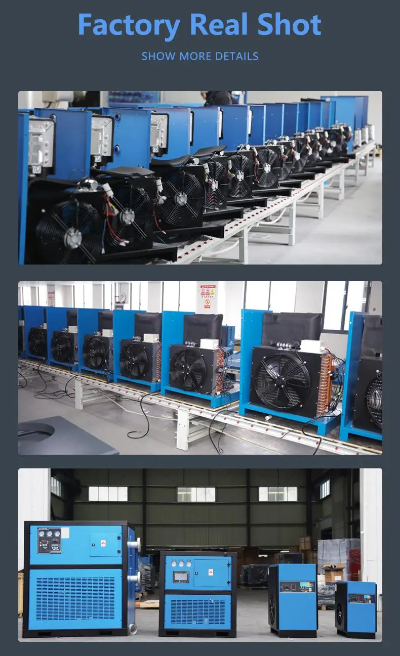 Factory Direct Price air Dryer Cooler R134a with air Compressor for Sale