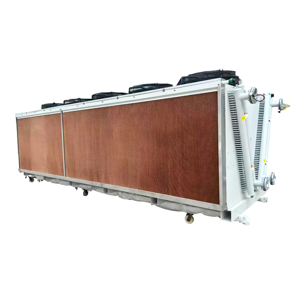 Customized Finned Dry Cooler High Heat Exchange Efficiency Anti-corrosion Durable Refriger