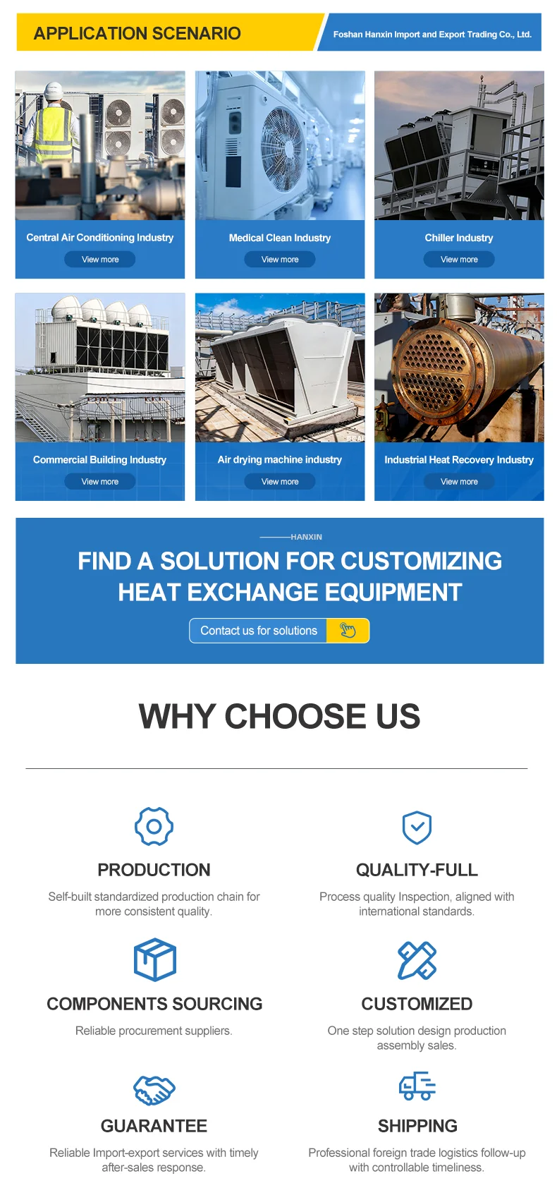 Customized Finned Dry Cooler High Heat Exchange Efficiency Anti-corrosion Durable Refriger