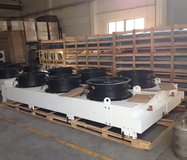 Industrial Dry Air Fan Cooler Closed Loop Cooling System Air Cooled Heat Exchanger