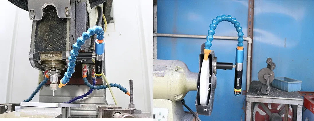 Machine Tool Instant Cooling Vortex Tube Cold air Gun Dry Cooler for Laser Cutting