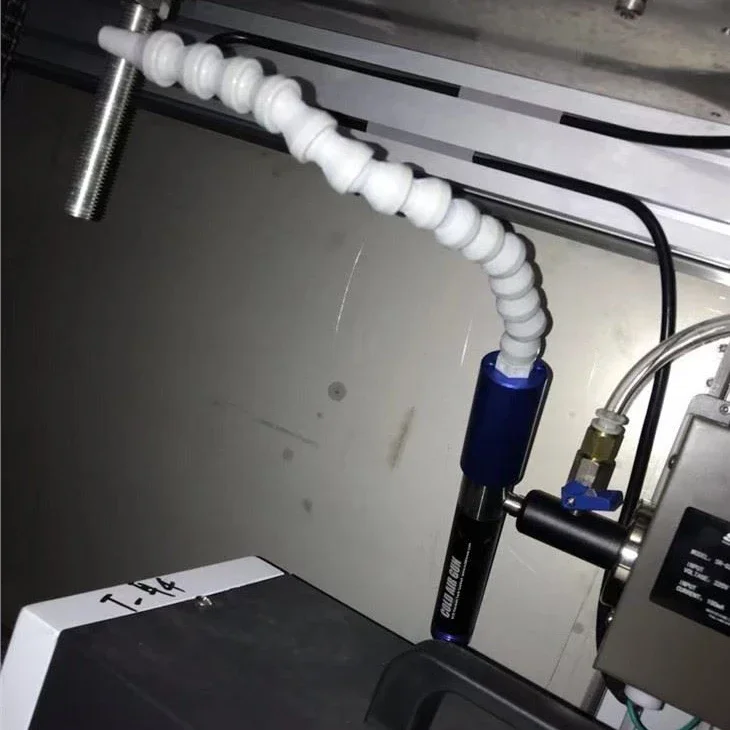 Machine Tool Instant Cooling Vortex Tube Cold air Gun Dry Cooler for Laser Cutting