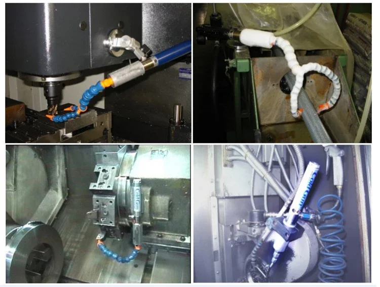 Machine Tool Instant Cooling Vortex Tube Cold air Gun Dry Cooler for Laser Cutting