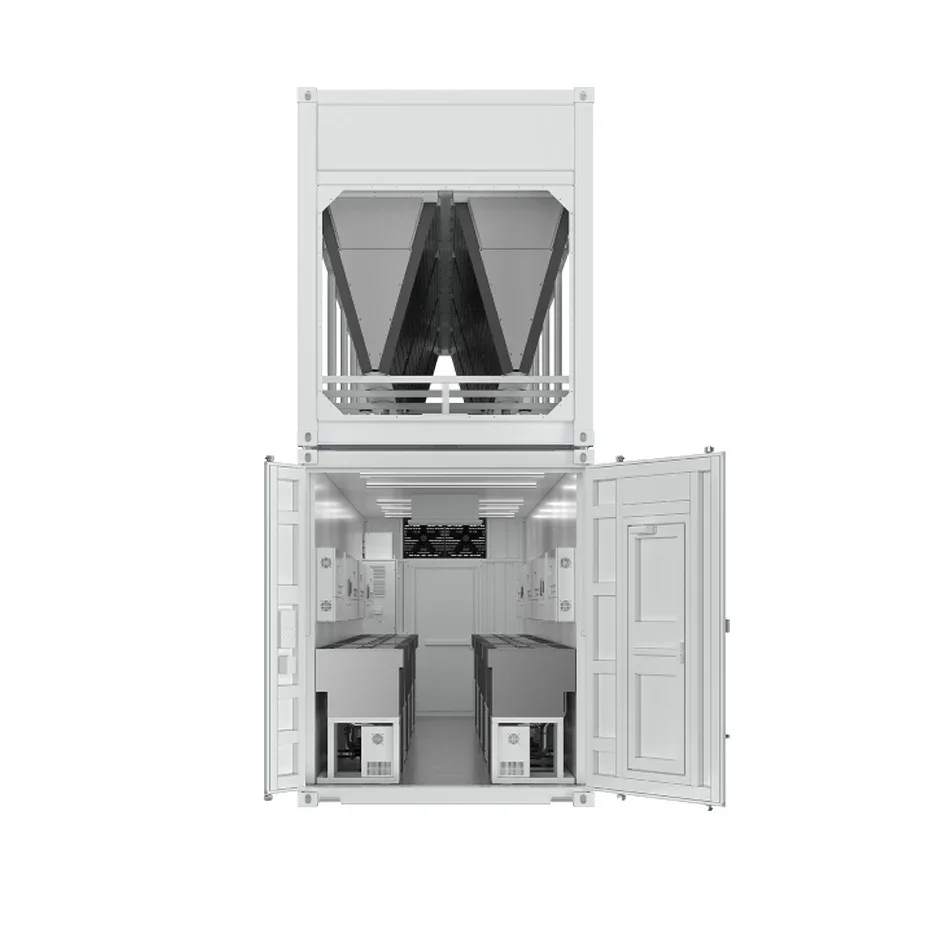 BTC Miner Container Antspace MD5 Dry Cooler 1000KW 160 Rack Space for Antminer S21 XP Imm 