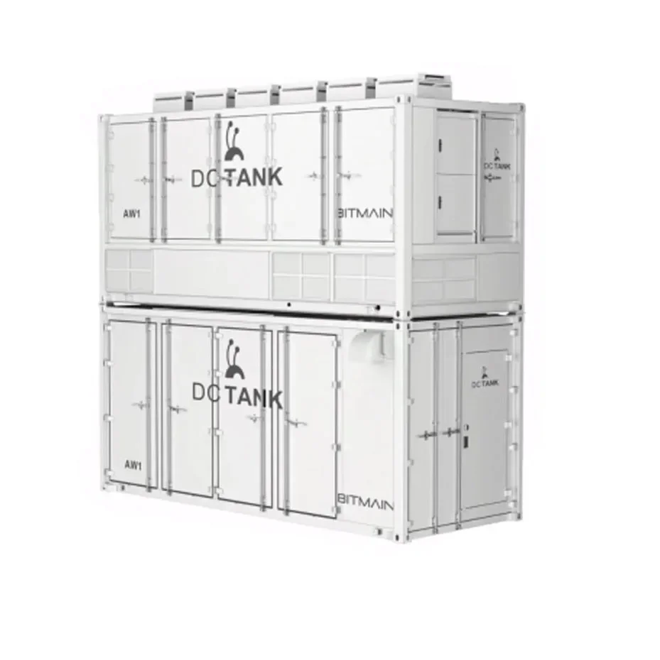 BTC Miner Container Antspace MD5 Dry Cooler 1000KW 160 Rack Space for Antminer S21 XP Imm 