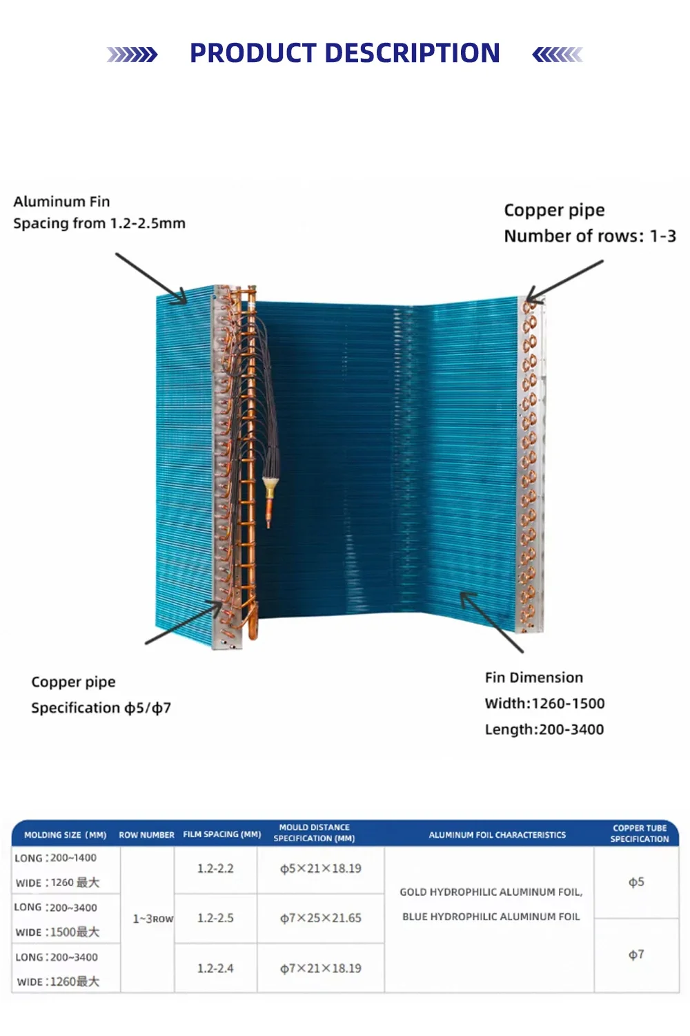 Aluminium Immersion Cooling Tube Dry Cooler with Engine Core Components Best Price