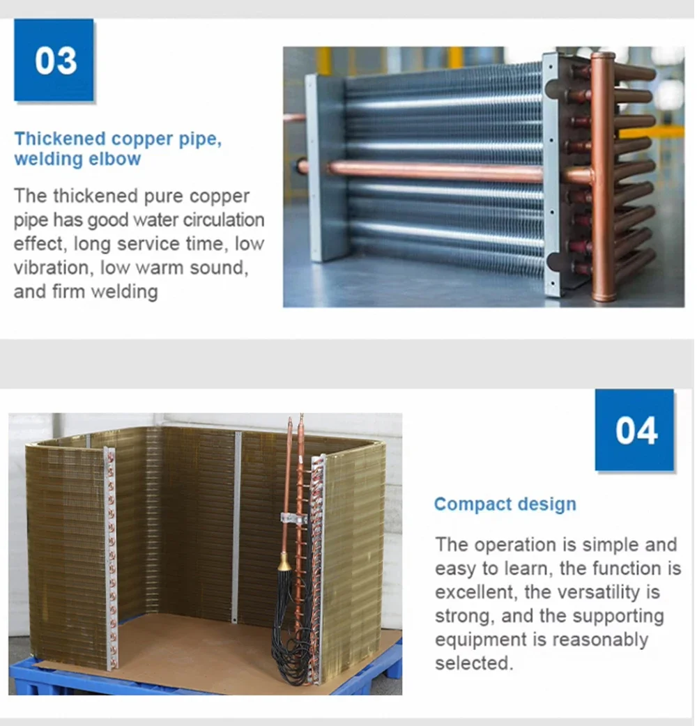 Aluminium Immersion Cooling Tube Dry Cooler with Engine Core Components Best Price