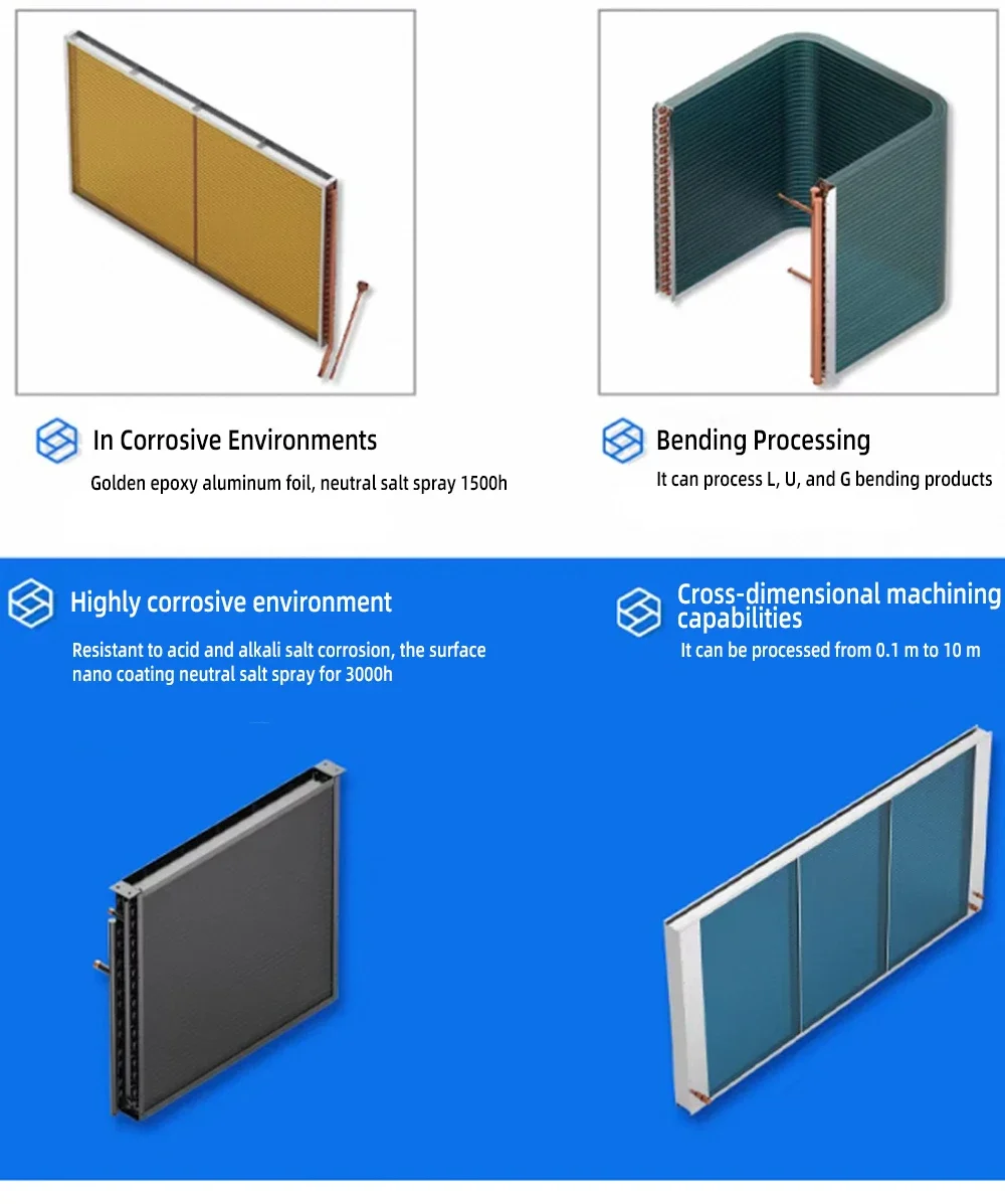 Aluminium Immersion Cooling Tube Dry Cooler with Engine Core Components Best Price