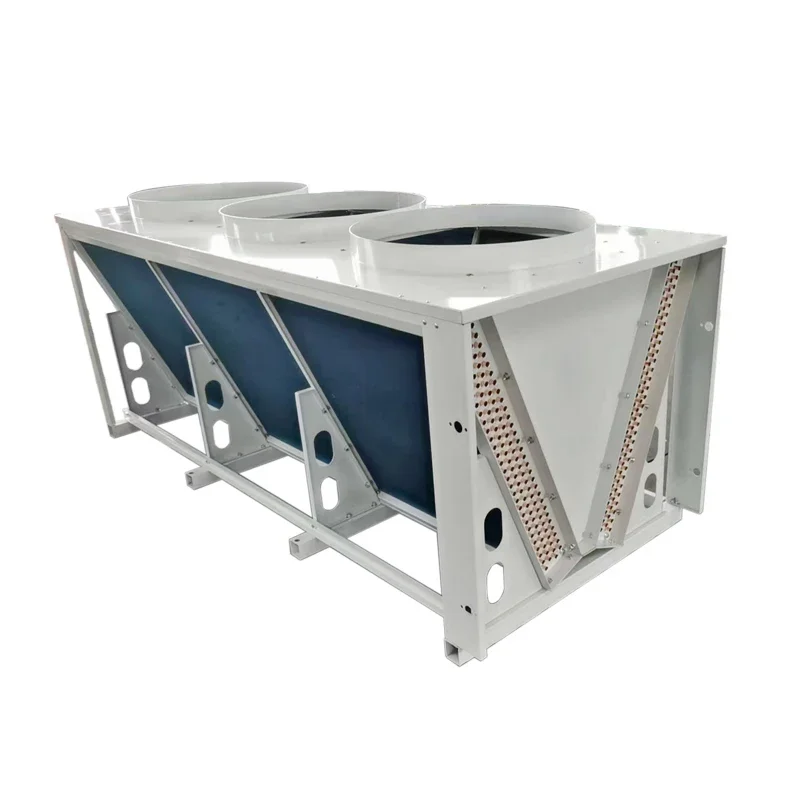 Horizontal Dry Cooler for Rooftop Installation | Compact Coil with Low Noise EC Fans