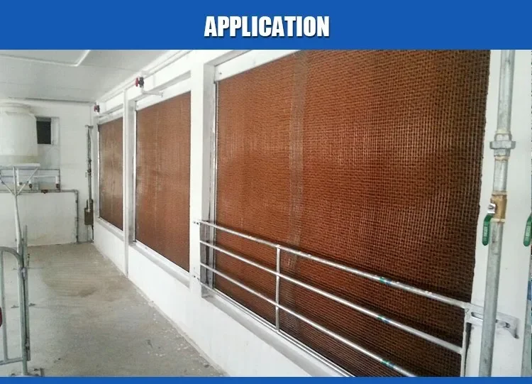 Evaporative Cooling Pad Kraft Paper Cooling Pad Water air Cooler Evaporative Cooling Pad f