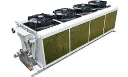 Industrial Efficient Immersion Dry Cooler Copper Tube Aluminum Fin Heat Exchanger for Data