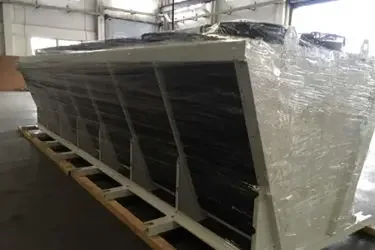 Industrial Efficient Immersion Dry Cooler Copper Tube Aluminum Fin Heat Exchanger for Data
