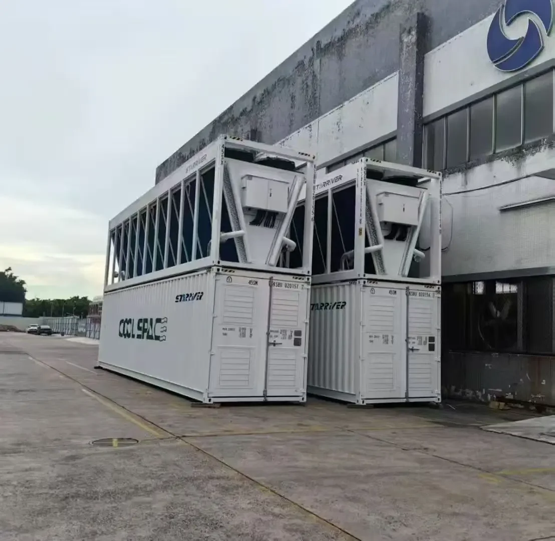 Industrial Efficient Immersion Dry Cooler Copper Tube Aluminum Fin Heat Exchanger for Data