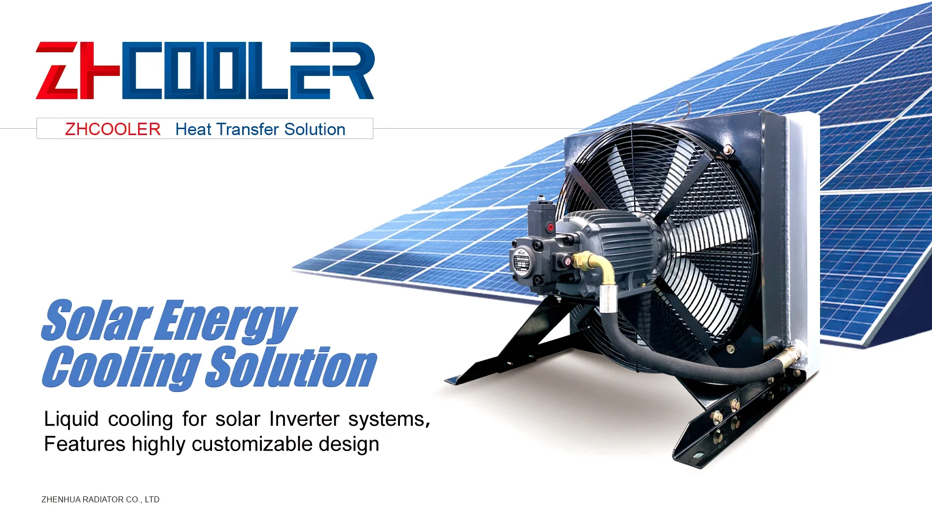 Customisable Water Glycol Immersion Cooling Adiabatic Fluid Coolers Dry Coolers