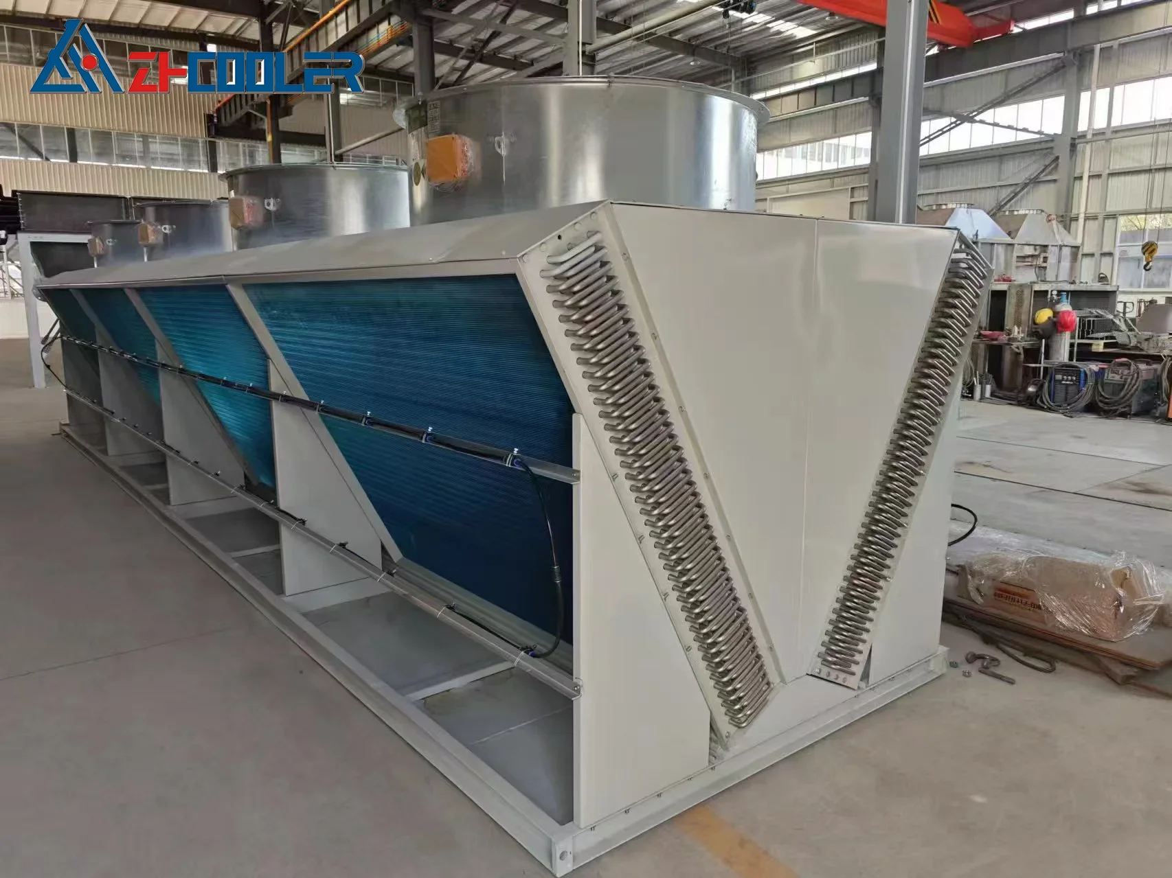 Customisable Water Glycol Immersion Cooling Adiabatic Fluid Coolers Dry Coolers
