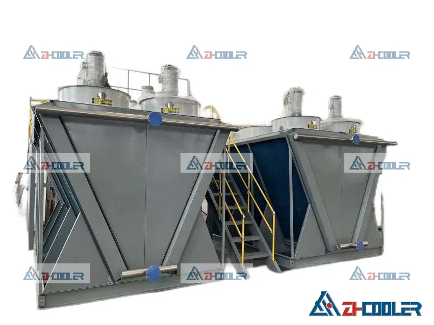 Customisable Water Glycol Immersion Cooling Adiabatic Fluid Coolers Dry Coolers