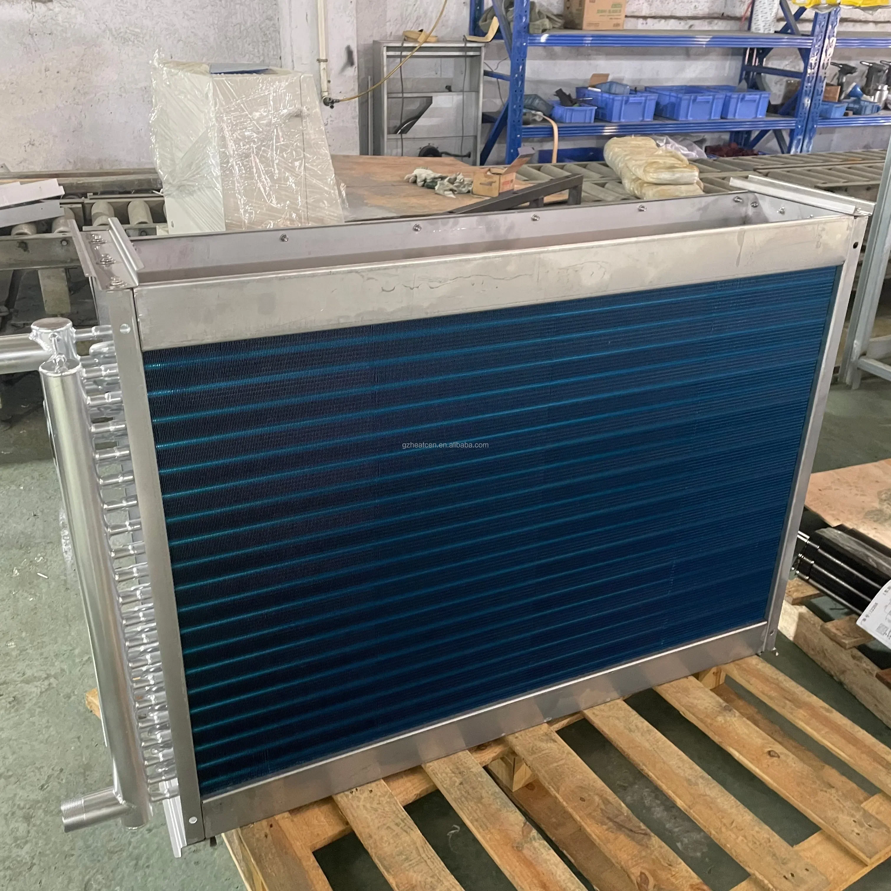 UAE 15kw Small Dry Cooler Solar Energy Panel Cooling Aluminum Fins Radiator with Copper Tu