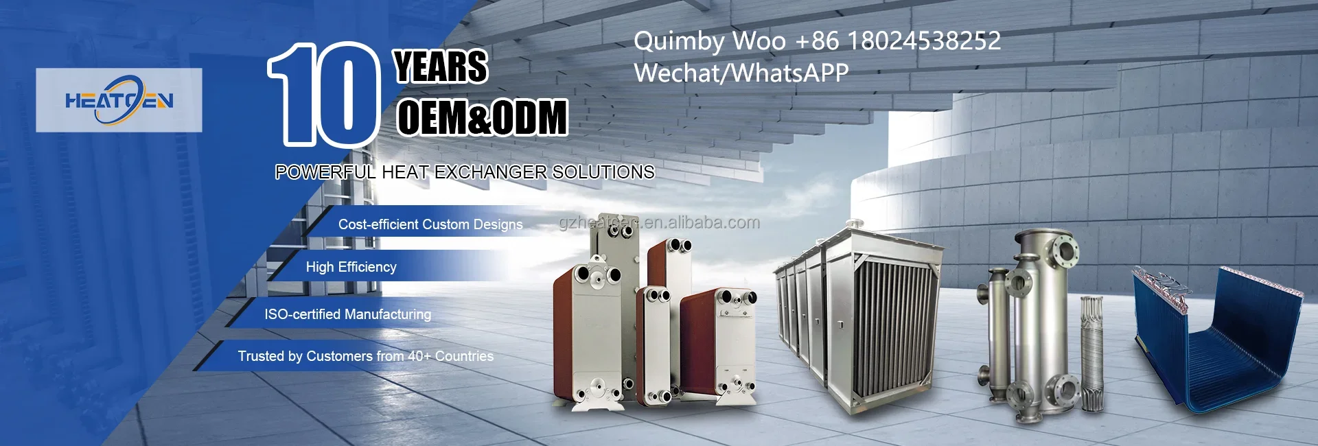 UAE 15kw Small Dry Cooler Solar Energy Panel Cooling Aluminum Fins Radiator with Copper Tu
