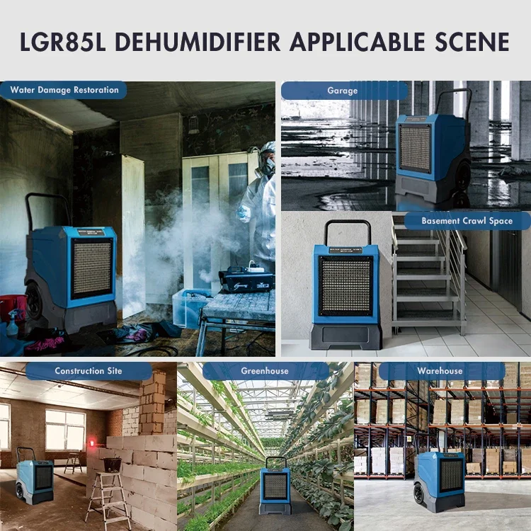 Preair R32 LGR 175 Pints Water Damage Restoration Dehumidifier Air Dryer Industrial