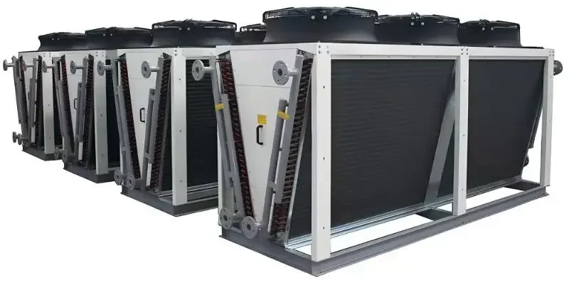 SHINTEC SHINTEC-GL-2 V-Type Dry Cooler Centrifugal Fan Finned Heat Exchanger Air Radiator 