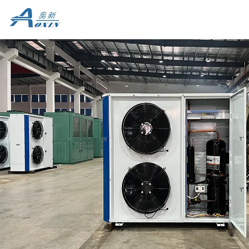 This Box-type Condensing Unit Integrates a Powerful Compressor, Offering a Compact Solutio