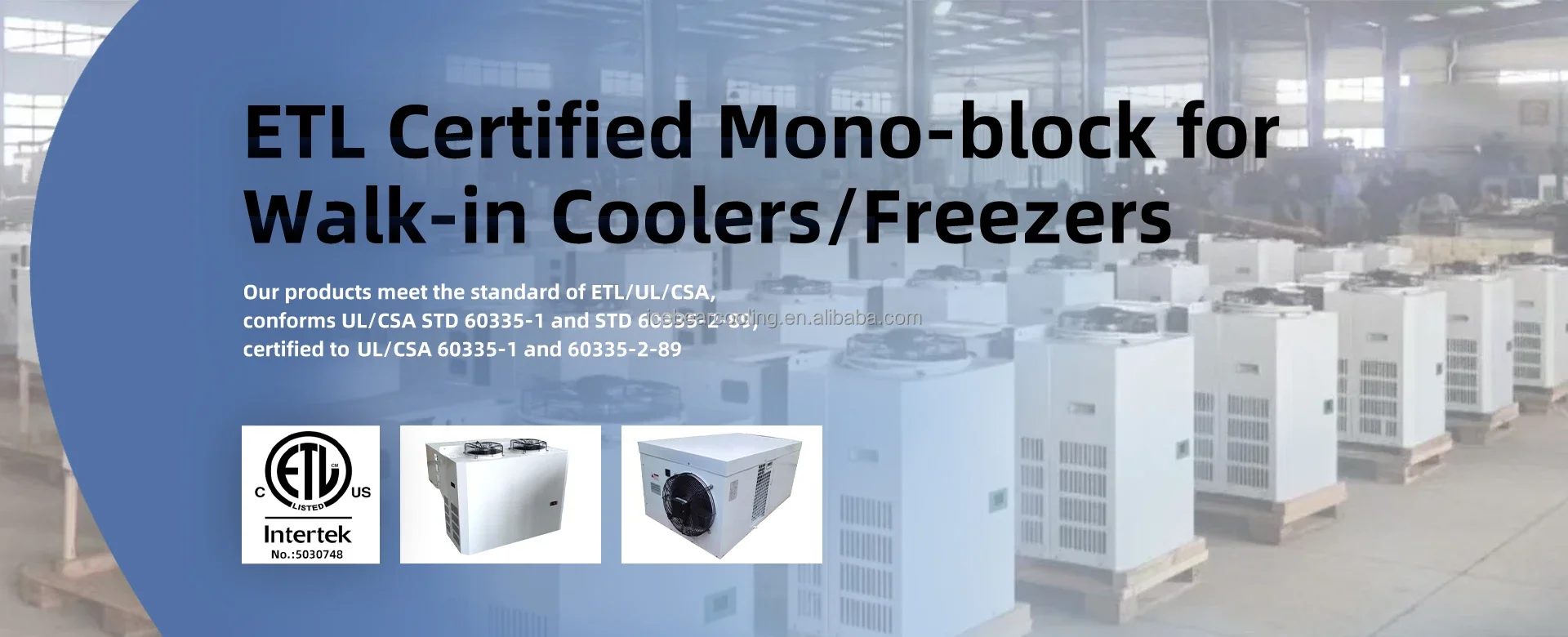 Icebear High Power Commercial Refrigeration Condensing Unit for Restaurant Use in the USA
