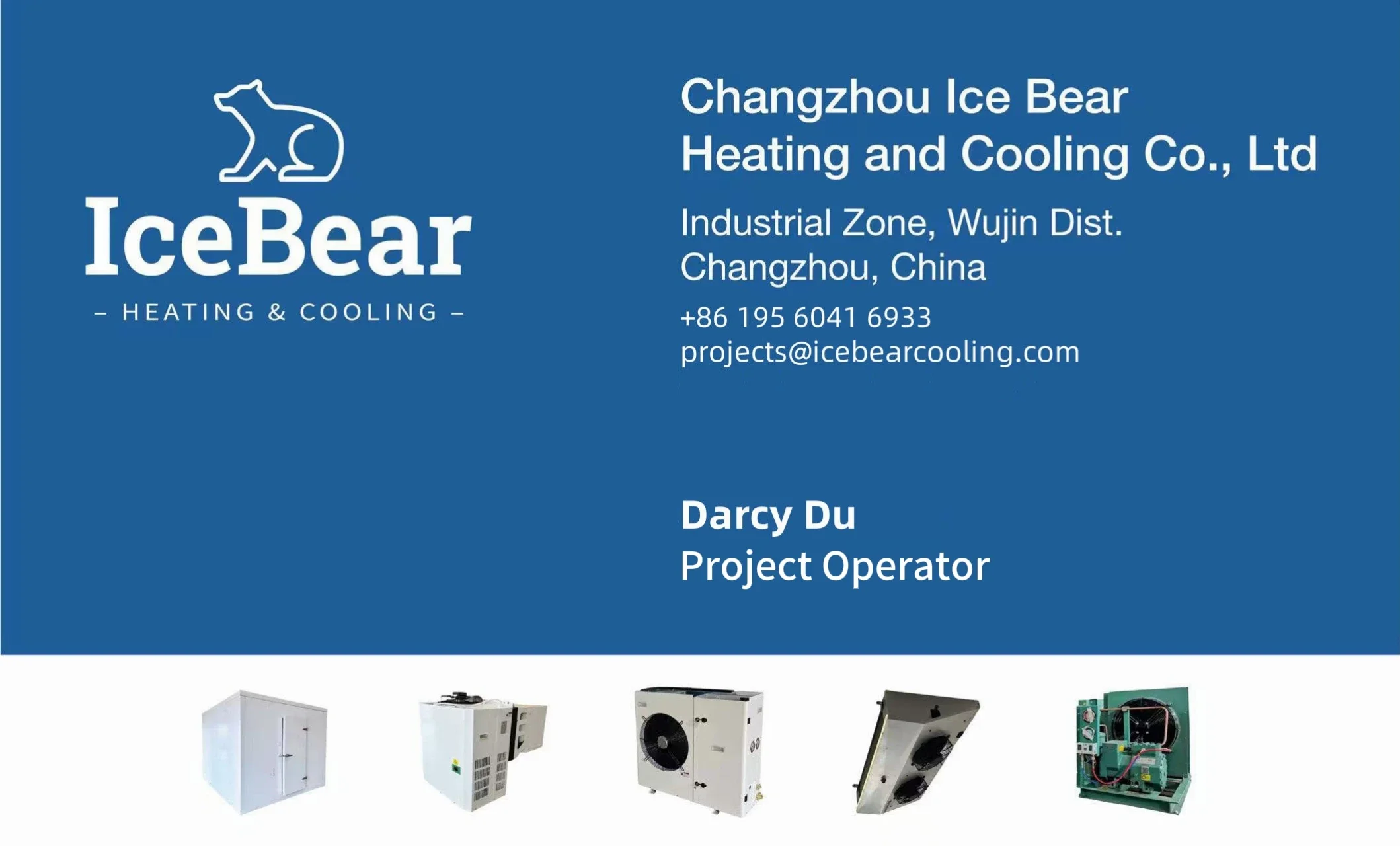 Icebear High Power Commercial Refrigeration Condensing Unit for Restaurant Use in the USA
