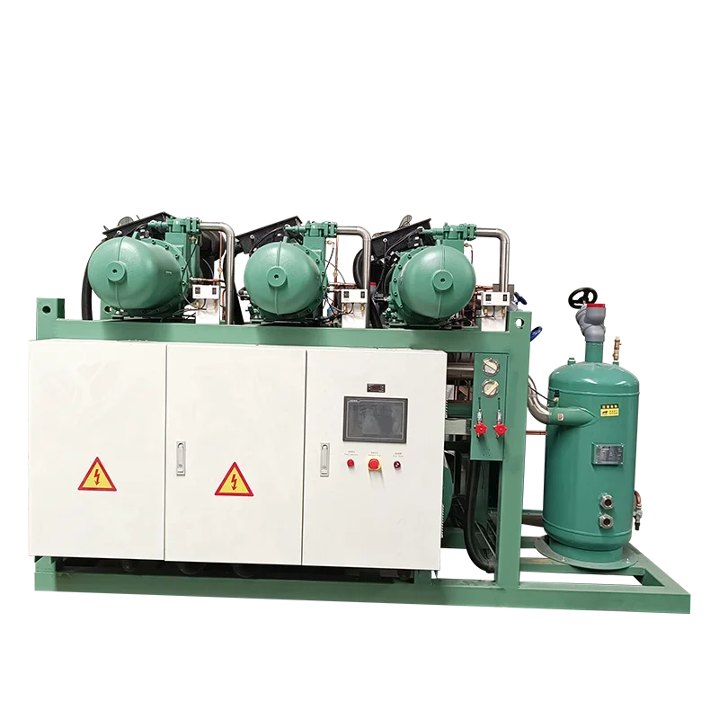 Condensing Unit For Freezing and Refrigeration Full Automatic Control High Quality