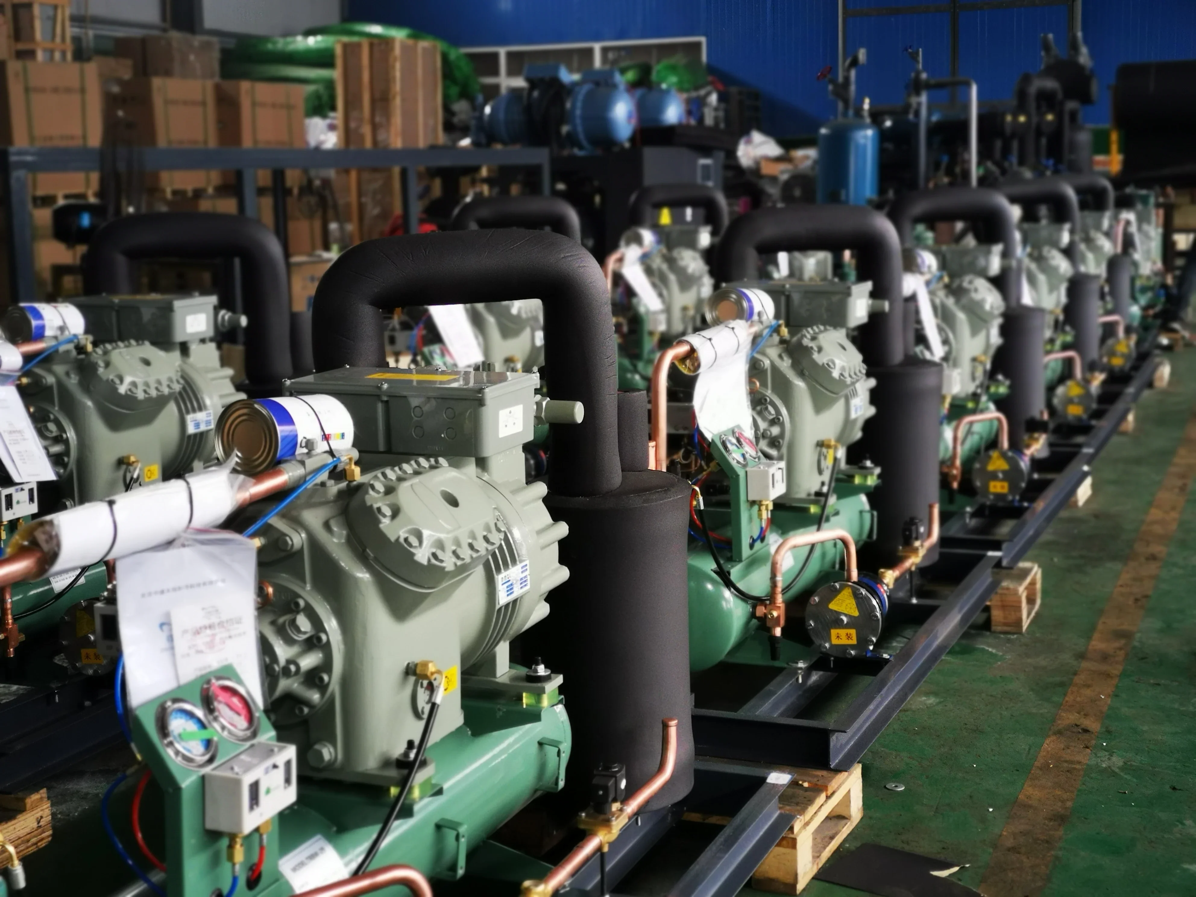 BITZER Refrigerator Condenser Freezer Refrigeration Unit Condensing Unit Price Air Cooled 