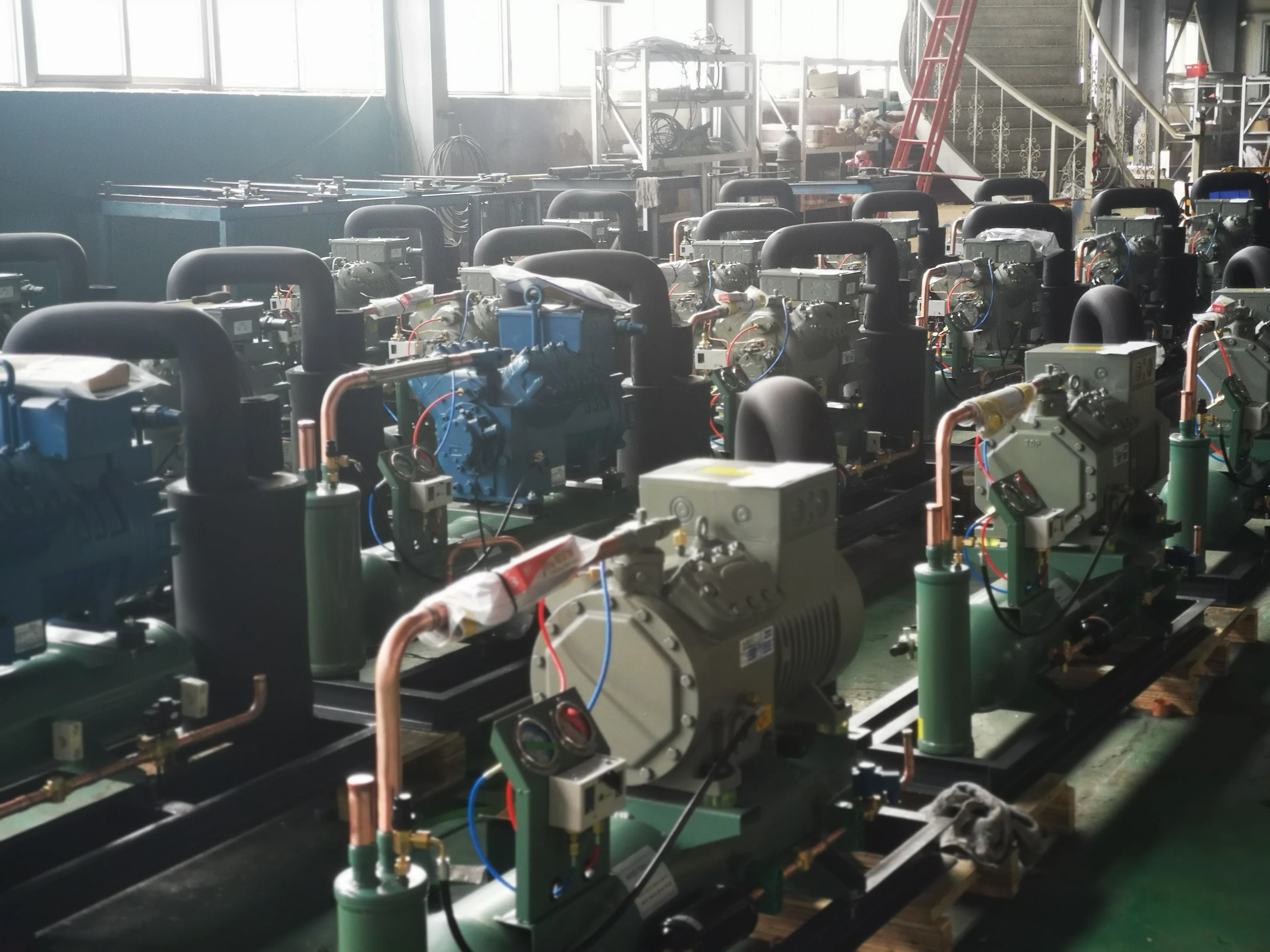 BITZER Refrigerator Condenser Freezer Refrigeration Unit Condensing Unit Price Air Cooled 