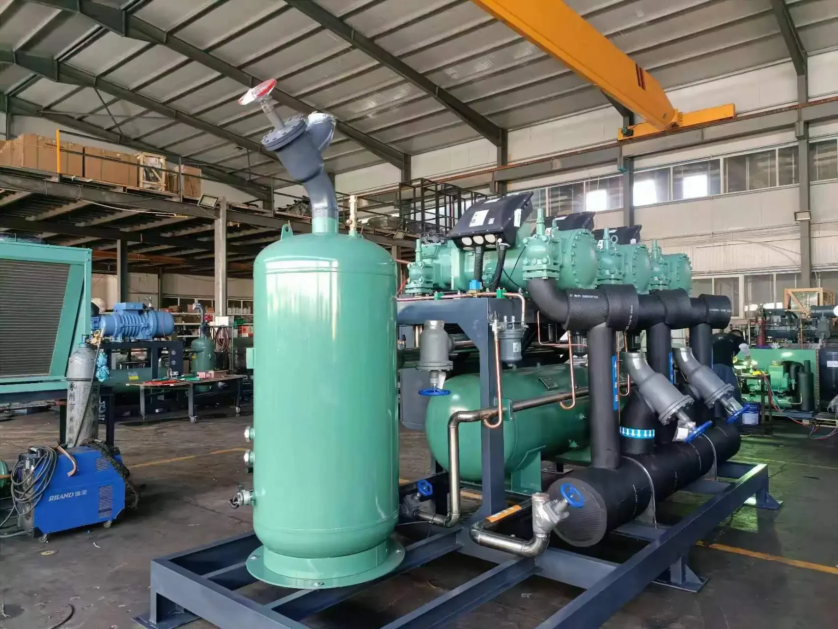 BITZER Refrigerator Condenser Freezer Refrigeration Unit Condensing Unit Price Air Cooled 