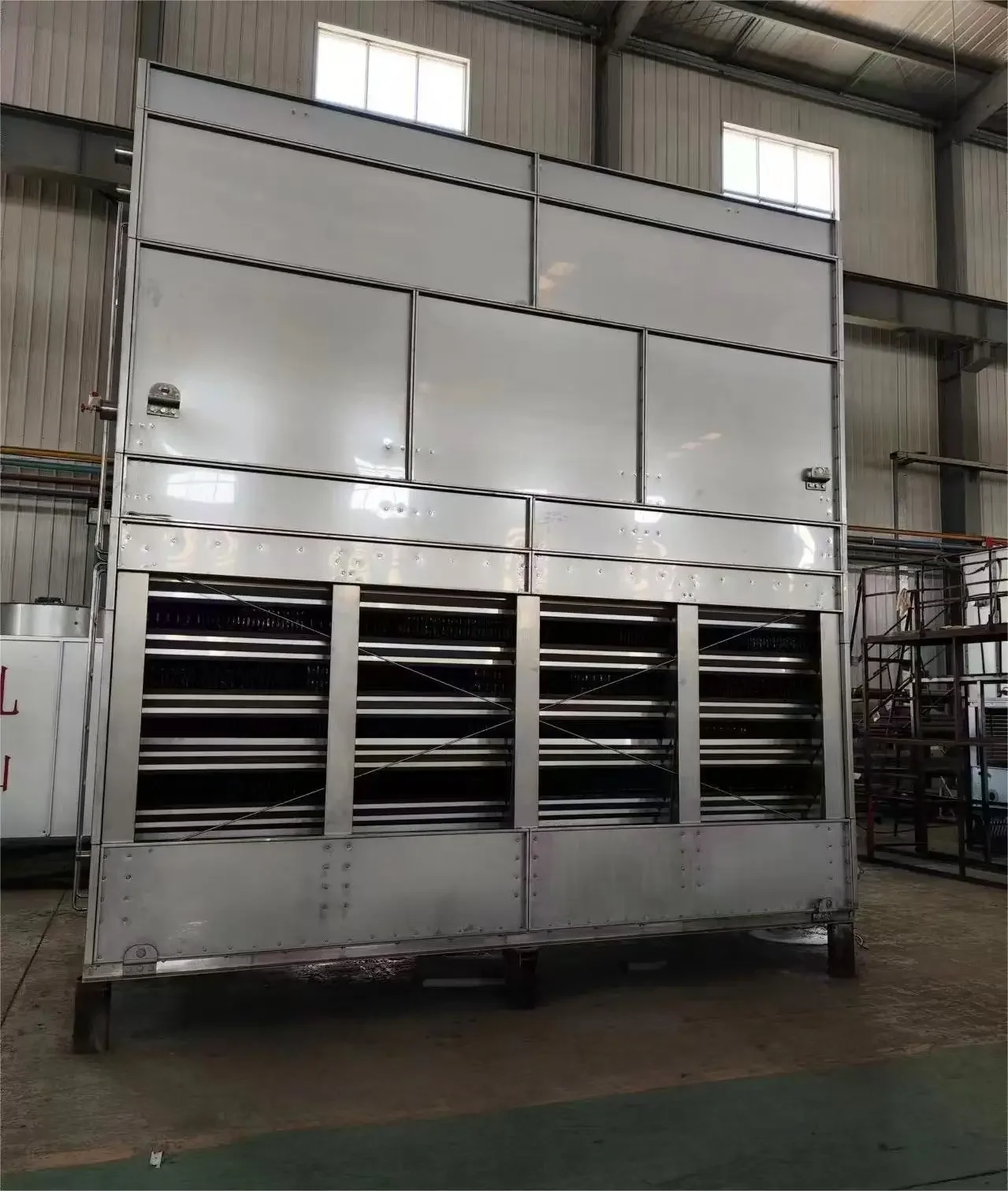 New Cold Storage Room Evaporative Air Cooler Condensing Unit with Engine and Motor Refrige