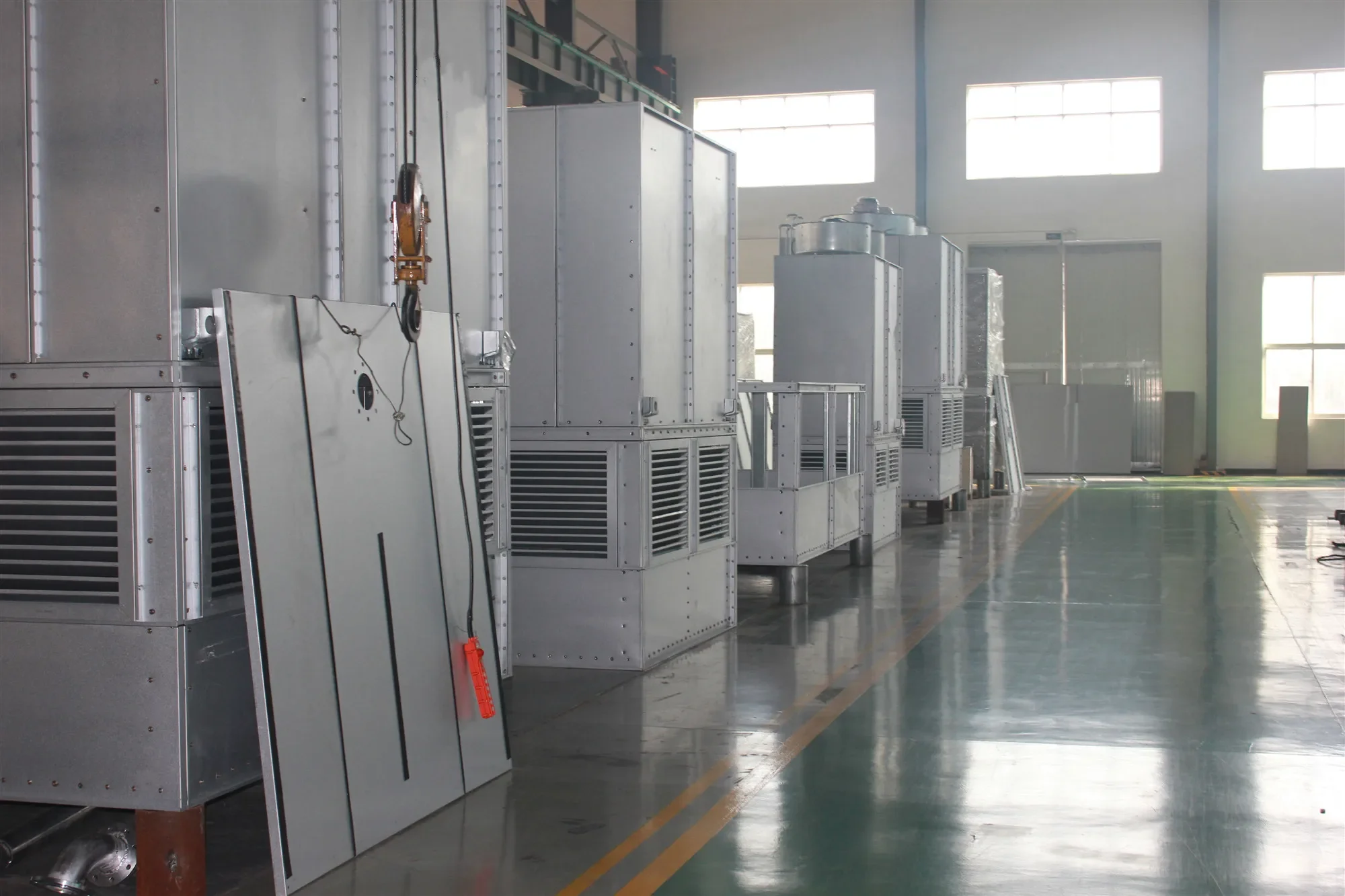 New Cold Storage Room Evaporative Air Cooler Condensing Unit with Engine and Motor Refrige