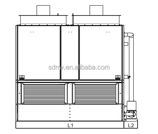 New Cold Storage Room Evaporative Air Cooler Condensing Unit with Engine and Motor Refrige