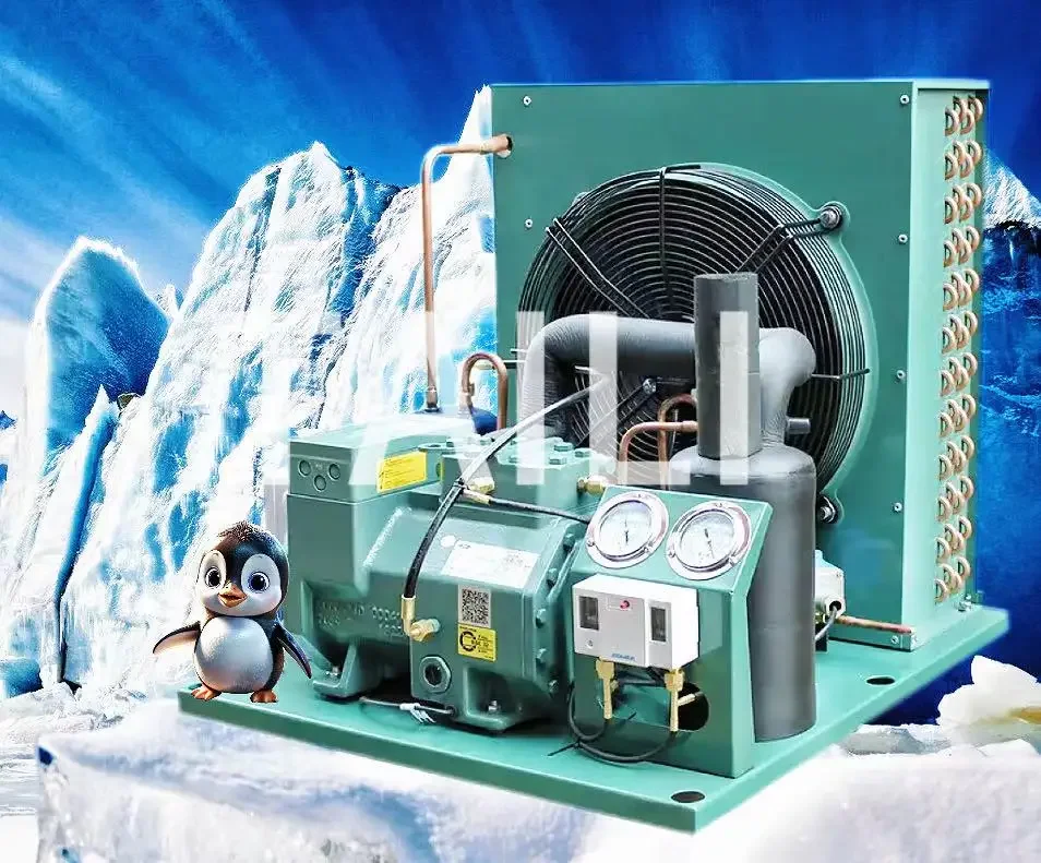 Cooling Compressor System Condenser Unit Refrigeration Cold Storage Room Freezer Condensin