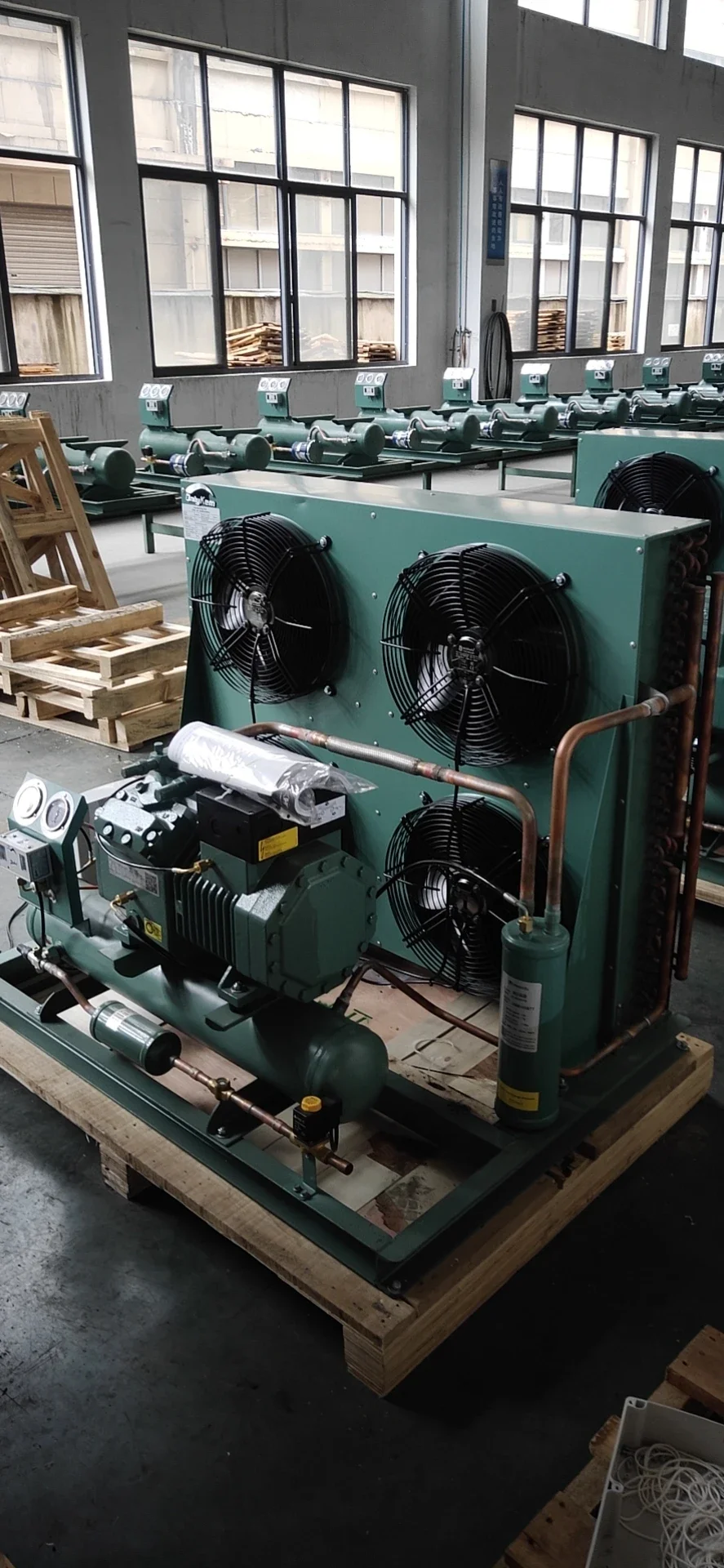 Cooling Compressor System Condenser Unit Refrigeration Cold Storage Room Freezer Condensin