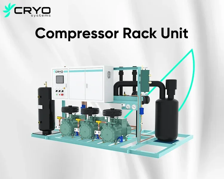 Rack Condensing Unit Multi Compressor Refrigeration System for Cold Room