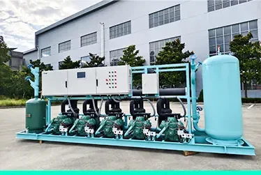 Rack Condensing Unit Multi Compressor Refrigeration System for Cold Room