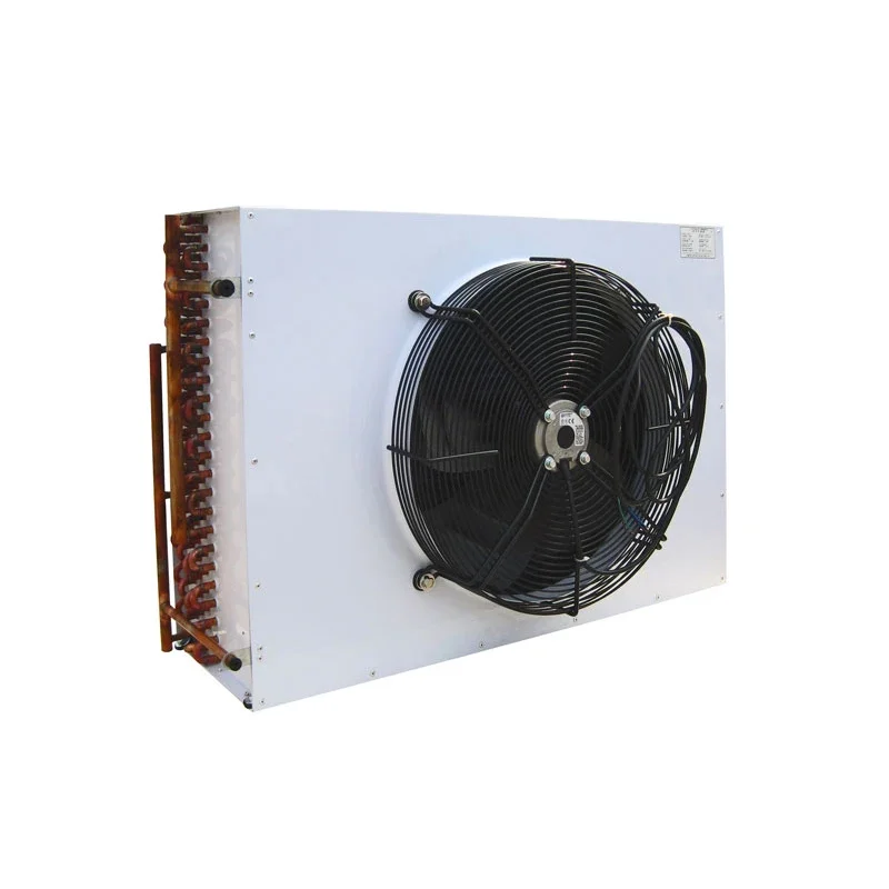 Air Cooled Copper Condenser Unit Black Color for Cold Room Refrigeration &amp; Heat Exchan