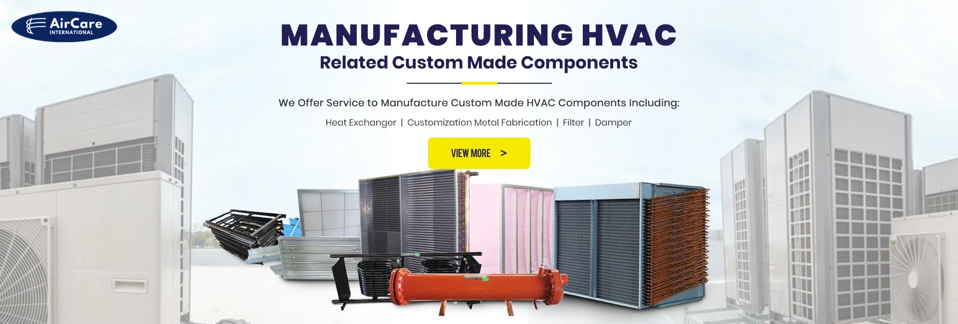 Efficient Office Ventilation System Water Cooled Condensing Unit Customized Solutions Cond