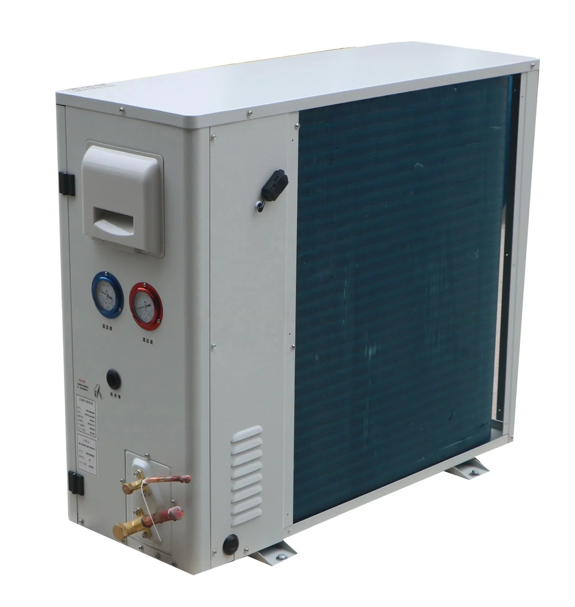 Precision Cooling Performance Full DC Inverter Condensing Unit Hitachi Compressor Motor En