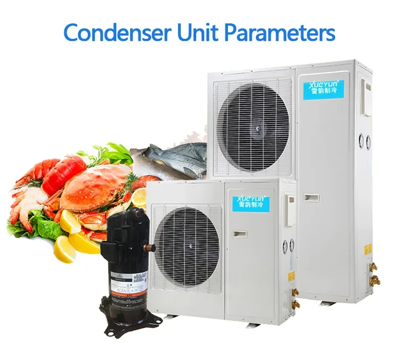 3hp 6hp 8hp 20hp Air Cooled Compressor Condensing Unit for Cold Room Cooling System Refrig