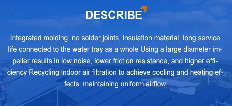Chilled Water Cooled Ducted Fan Coil Unit for Hvac Carrier Hydronic Fan Coil Units Domesti