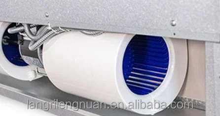 Ultra-thin Horizontal Concealed Fan Coil Unit Low Noise Cooling and Heating Central Chille
